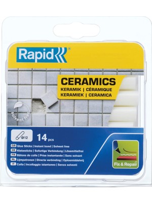 Tutkal Çubukları Metal Çap 12 x 94 Mm, 50 G, 40107352, 40107359