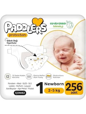 Protection Yenidoğan Bebek Bezi (256 Adet) Bakım Seti
