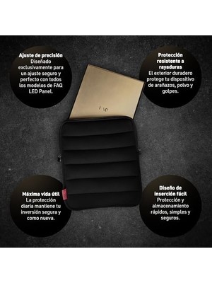 Faq Panel Koruyucu Kılıf – Seyahat Dostu Yastıklı Çanta – Dayanıklı, Çizilmeye Karşı Dirençli ve Koruyucu Tasarım