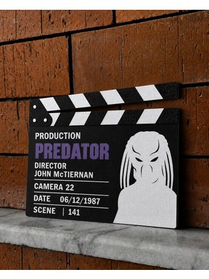 Klaket Tablo / Duvar Dekoru - Predator