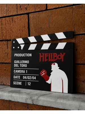 Klaket Tablo / Duvar Dekoru - Hellboy
