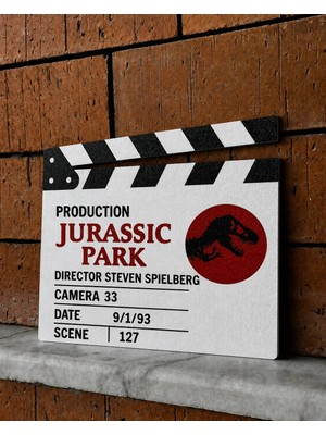 Klaket Tablo / Duvar Dekoru - Jurassic Park