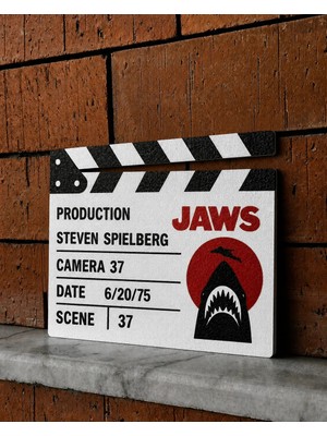 Klaket Tablo / Duvar Dekoru - Jaws
