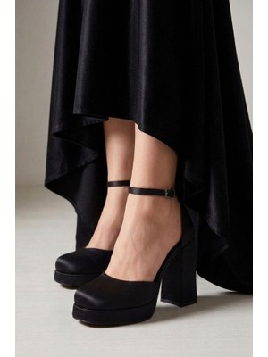 Papuçcity Moda Zen 03512 Kadın Topuklu Abiye Ayakkabı