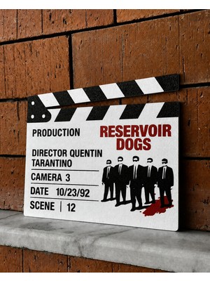 Klaket Tablo / Duvar Dekoru - Rezervuar Köpekleri (Reservoir Dogs)