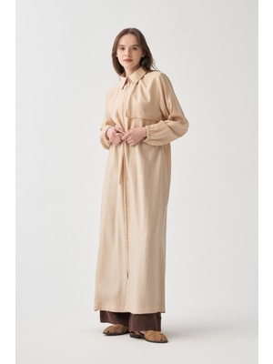 Allday Kadın Relax Rüzgarlıklı Tensel Ferace S86102A0