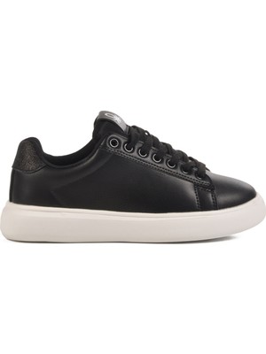 United Colors Of Benetton Siyah Hafif Kadın Sneaker BNI-11567 Z