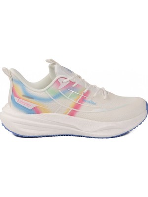 United Colors Of Benetton Beyaz Bağcıklı Hafif Kadın Spor Ayakkabı BNI-11510 G