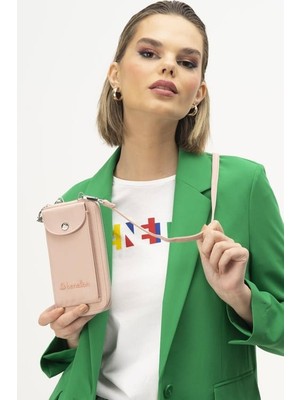 United Colors Of Benetton Pembe Omuz Askılı Kadın Cüzdan/çanta BNT-1213