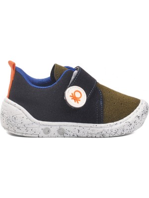 United Colors Of Benetton Lacivert Cırtlı Hafif Esnek Bebek Ayakkabı BN-32110 B