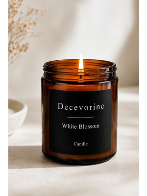 Decevorine White Blossom Premium Kokulu Mum Ferah Zarif Seri 100 gr