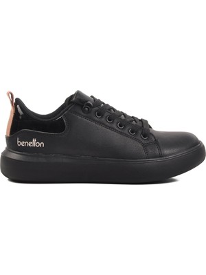 United Colors Of Benetton Siyah Memory Foam Kadın Spor Ayakkabı BNI-11166 G
