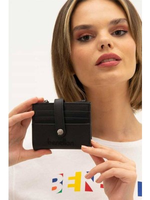 United Colors Of Benetton Siyah  Kadın Cüzdan BNT-1308