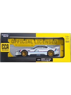 sbodurhome Cca 1/24 Bmw 3.0 Csl Hommage R Model Araba