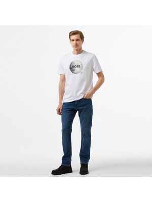 Boss Erkek Lacivert Jean