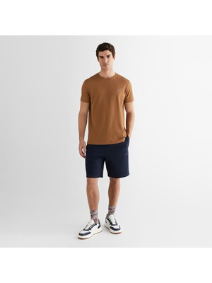 Gant Erkek Lacivert Regular Fit Logolu Şort