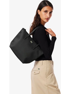 Lacoste Kadın Siyah Omuz Çantası (NF2037PK.000)