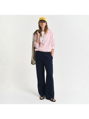 Gant Kadın Lacivert Relaxed Fit Pantolon
