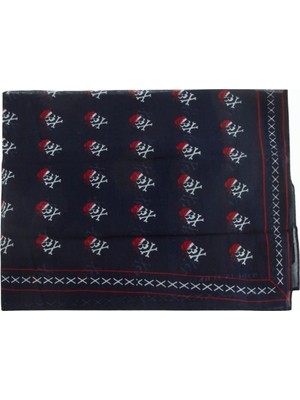 MiraLive Kuru Kafa Desenli Bandana 50*50