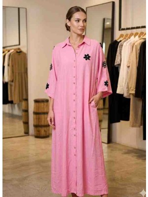 Park Moda Kol Işlemeli Kimono,  Elbise ,kap.