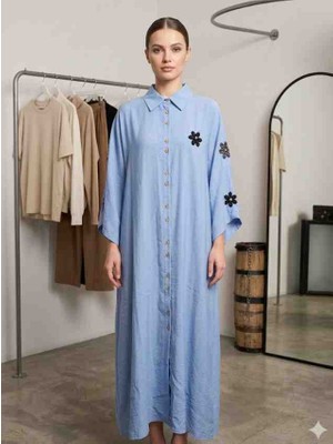 Park Moda Kol Işlemeli Kimono,  Elbise ,kap.
