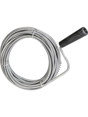 Elivora 3 Metre Gider Açma Spirali – Tıkanıklık Açıcı Yay, Lavabo Tuvalet Klozet Duş Banyo Drenaj Kanalizasyon Temizleme Aparatı, Paslanmaz Çelik Spiral Tel (5 Metre)
