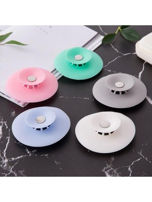 EkoAlışverişDünyam Silikon Malzeme Banyo Mutfak Gider Evye Lavabo Içine Çöp Tıpası Kaydırmaz Süzgeç Çeşitleri Modelleri (5510)