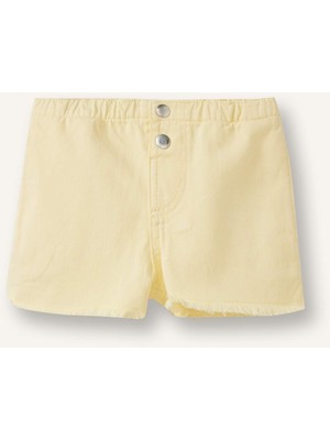 DeFacto Gabardin Şort Kız Bebek H8940A526HS