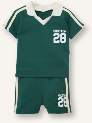 DeFacto Relaxed Fit Baskılı 2'li Takım Erkek Bebek H1978A526SM