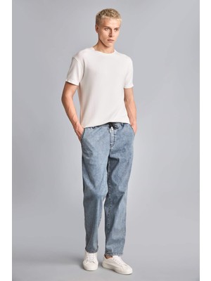 DeFacto Wide Leg Esnek Beli Jean Pantolon H8396AX26SM