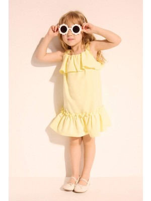 DeFacto Keten Askılı Elbise Kız Bebek G8630A526HS