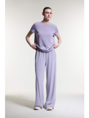 DeFacto Wide Leg Geniş Paça Standart Boy Modal Sporcu Pantolon G0754AX26SM
