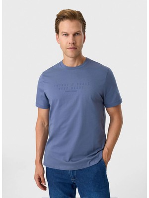 Back And Bond Mavi Erkek T-Shirt BTS1006900000