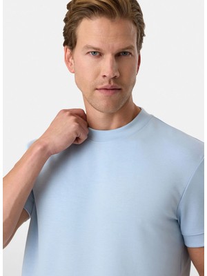 Back And Bond Mavi Erkek T-Shirt B35S10020