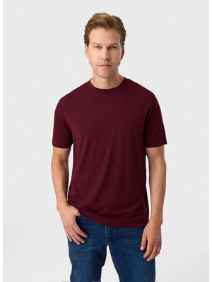 Back And Bond Bordo Erkek T-Shirt BTS1007300000