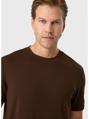 Back And Bond Kahverengi Erkek T-Shirt BTS1007300000