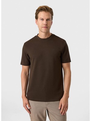 Back And Bond Kahverengi Erkek T-Shirt BTS1007800000