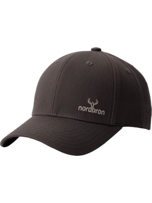 Nordbron Gri Erkek Logo Baskılı Şapka Blaine Cap