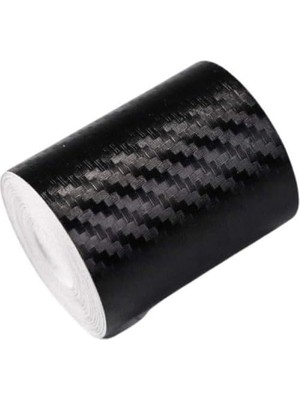 Canarino Siyah Karbon Folyo Şerit 6 cm x 5 Metre