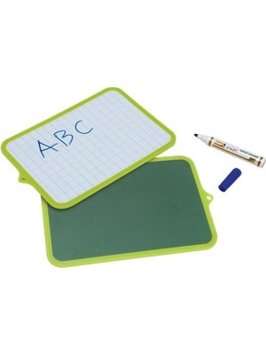 Puti 20 x 30 cm A4 Çift Taraflı Yazı Tahtası Renkli 1 Adet Eğitim Araç Gereçleri