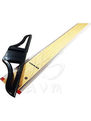 Canarino Hidex Ahşap T-Cetveli 90 cm (Sökülebilir Başlık, Kumaş Kılıf)