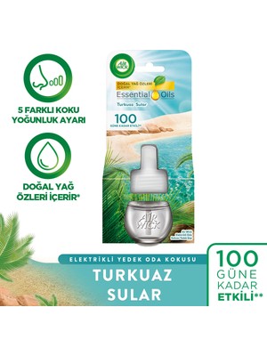 Air Wick Elektrikli Oda Kokusu Yedek Şişe Turkuaz Sular