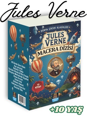 Mercan Okul Yayınları Jules Verne Macera Dizisi