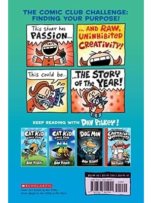 Canarino Cat Kid Comic Club: On Purpose: A Graphic Novel (Cat Kid Comic Club #3): The Creator Of Dog Man (Volume 3)
