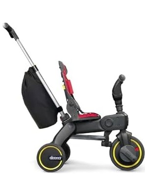 Canarino Liki Trike Tek Parça Katlanır 3 Tekerlekli Bebek Bisikleti S3 - Flame Red