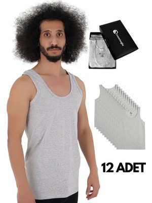 Cennetoğlu 12 Adet Erkek Penye Atlet Ekonomik Paket