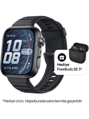 Huawei Watch Fit 5 Pro Akıllı Saat - Siyah, Bluetooth Kulaklık Hediye, Nfc ile Ödeme, Kapsamlı Sağlık Takibi, Gelişmiş Uyku Takibi, Uzun Pil Ömrü, Ios Android Uyumlu