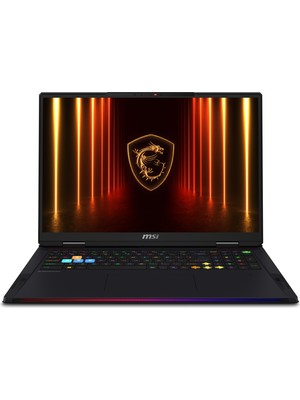MSI NB RAIDER A18 HX A8WHG-280TR AMD Ryzen 9 8940HX 32GB 1TB SSD RTX 5070Ti Windows 11 Home 18" Taşınabilir Bilgisayar