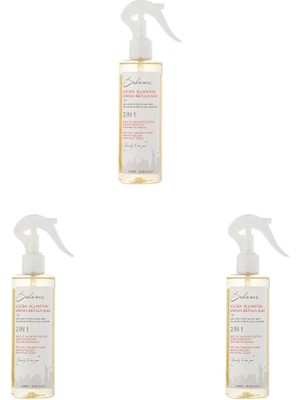 Canarino Soho N.y.c. Bukleli Saçlar Için Bakım Spreyi ve Saç Parfümü "si" 245 ml (3 Paketi)