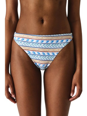 Penti Santorini Minimal Etnik Desenli Dokulu Orta Bel Bikini Altı
